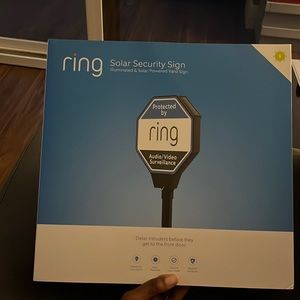 Ring Solar Sign